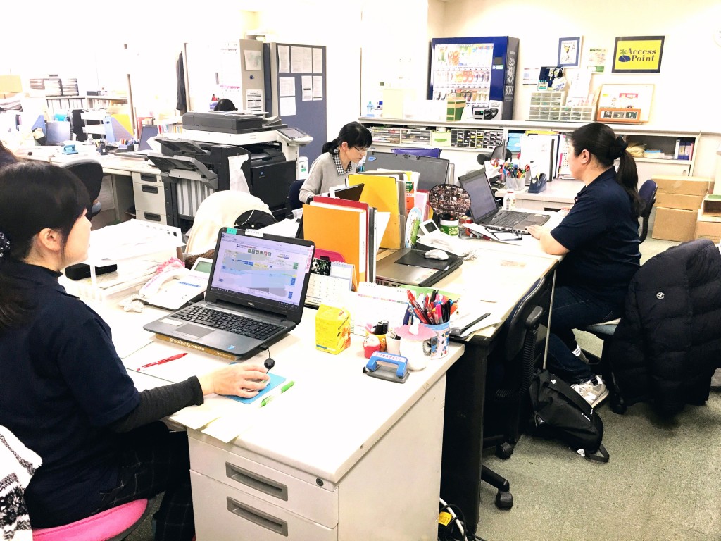 事務所の風景
